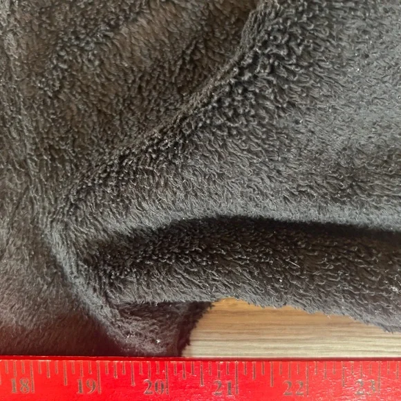 The North Face Osito Fleece Jacket Full Zip Black Soft Cozy Women's Medium - Picture 5 of 5
